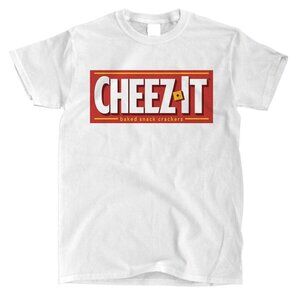 Cheez-It White T Shirt Retro Snack Logo Funny Food Graphic Tee 99